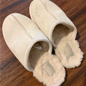 UGG Beige Shearling Lined Footwear